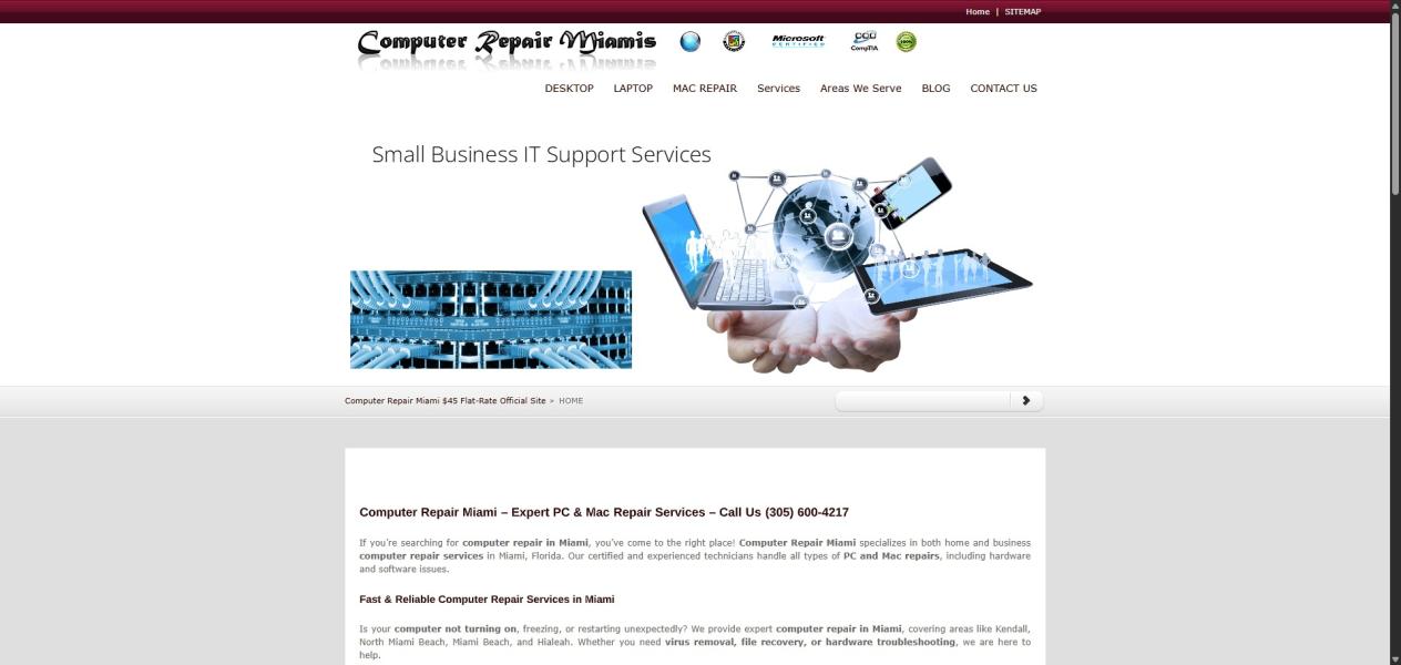 Miami's Trusted Experts for Computer, Mac & Laptop Repairs