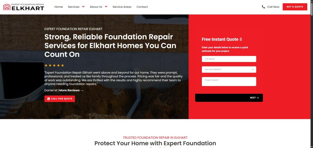 Home Foundation Repair Elkhart