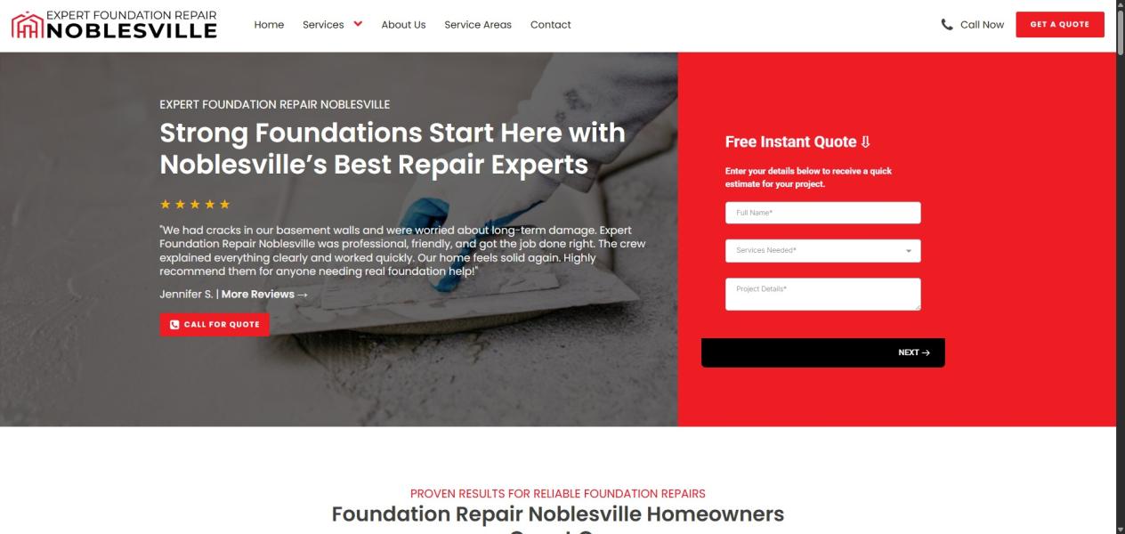 Expert Foundation Repair Noblesville