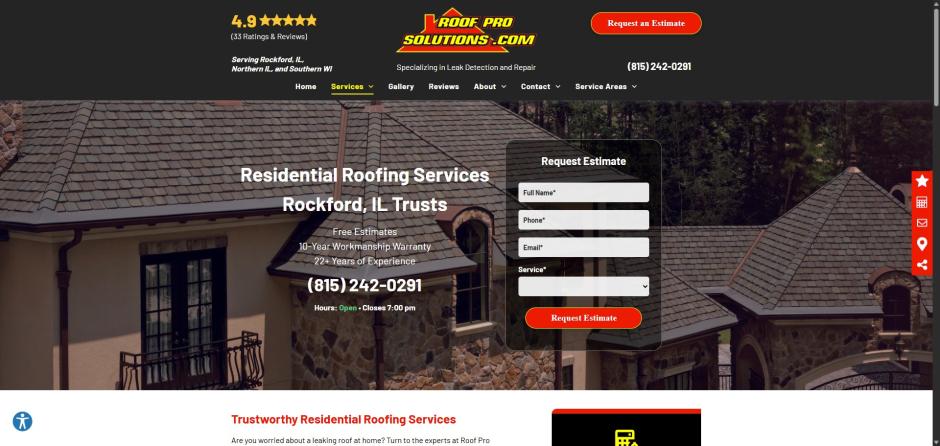 Roof Pro Solutions – Rockford, IL Roofing Company