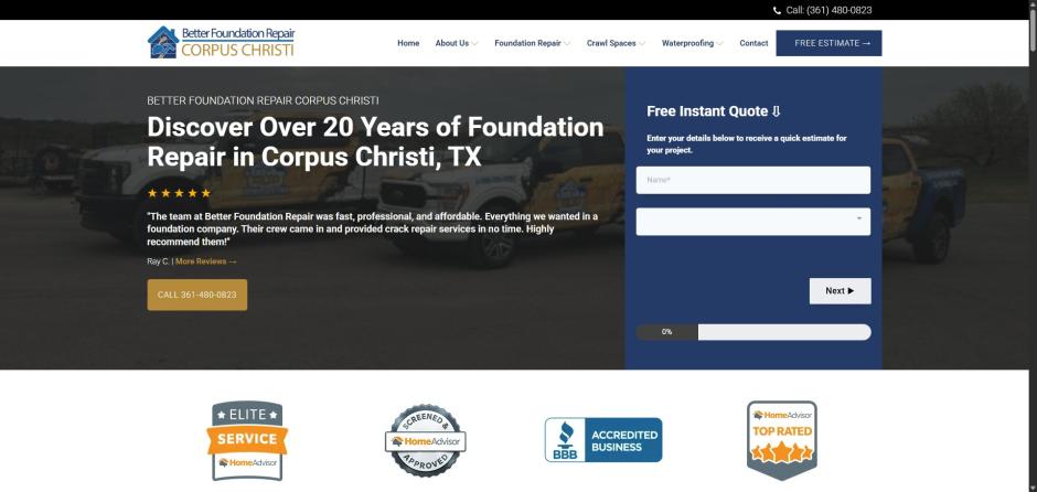 Foundation Crack Repair Corpus Christi